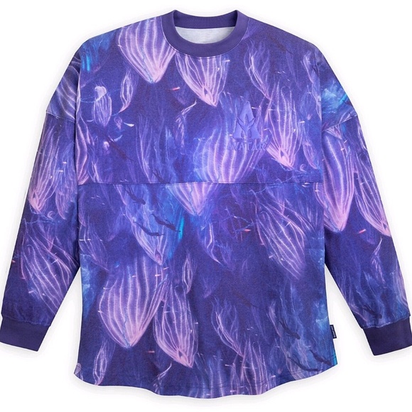 Disney Parks Purple Avatar Spirit Jersey Animal Kingdom Pandora Adult - NEW - Picture 2 of 3
